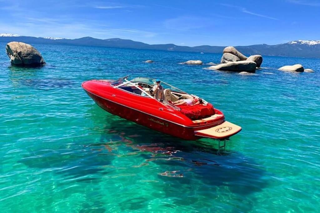 Lake Views, Pet-Friendly Cabin With Hot-Tub In King'S Beach Kings Beach Dış mekan fotoğraf